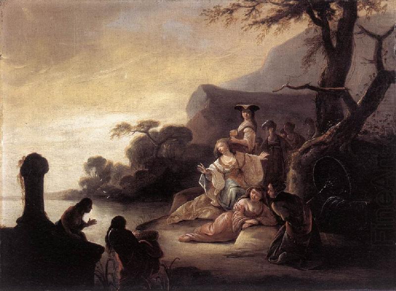 Finding of Moses in the Nile, WET, Gerrit de